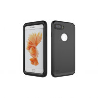 Vízálló burok merüléshez 3m mélységre iPhone 8 Plus / 7 Plus készülékre - fekete