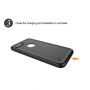 Vízálló burok merüléshez 3m mélységre iPhone 8 Plus / 7 Plus készülékre - fekete
