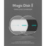 NILLKIN vezeték nélküli töltő / töltő alátét Qi Magic Disk II Apple iPhone készülékhez - fekete