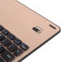 Vezeték nélküli Bluetooth billentyűzet és tok Apple iPad Air 3 (2019) / iPad Pro 10,5" (2017) készülékre - arany