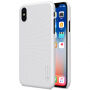 NILLKIN hátsó fedél kijelzővédővel Apple iPhone XS / iPhone X - fehér