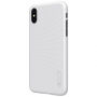 NILLKIN hátsó fedél kijelzővédővel Apple iPhone XS / iPhone X - fehér