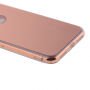 Tükrös védőtok iPhone XS / iPhone X készülékre - rózsaszín-arany