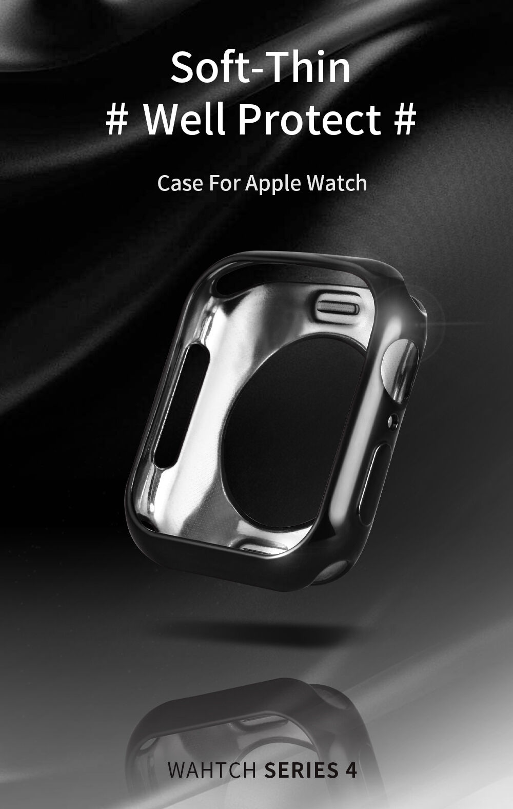 Dux Ducis védő tok Apple Watch 40mm - fekete