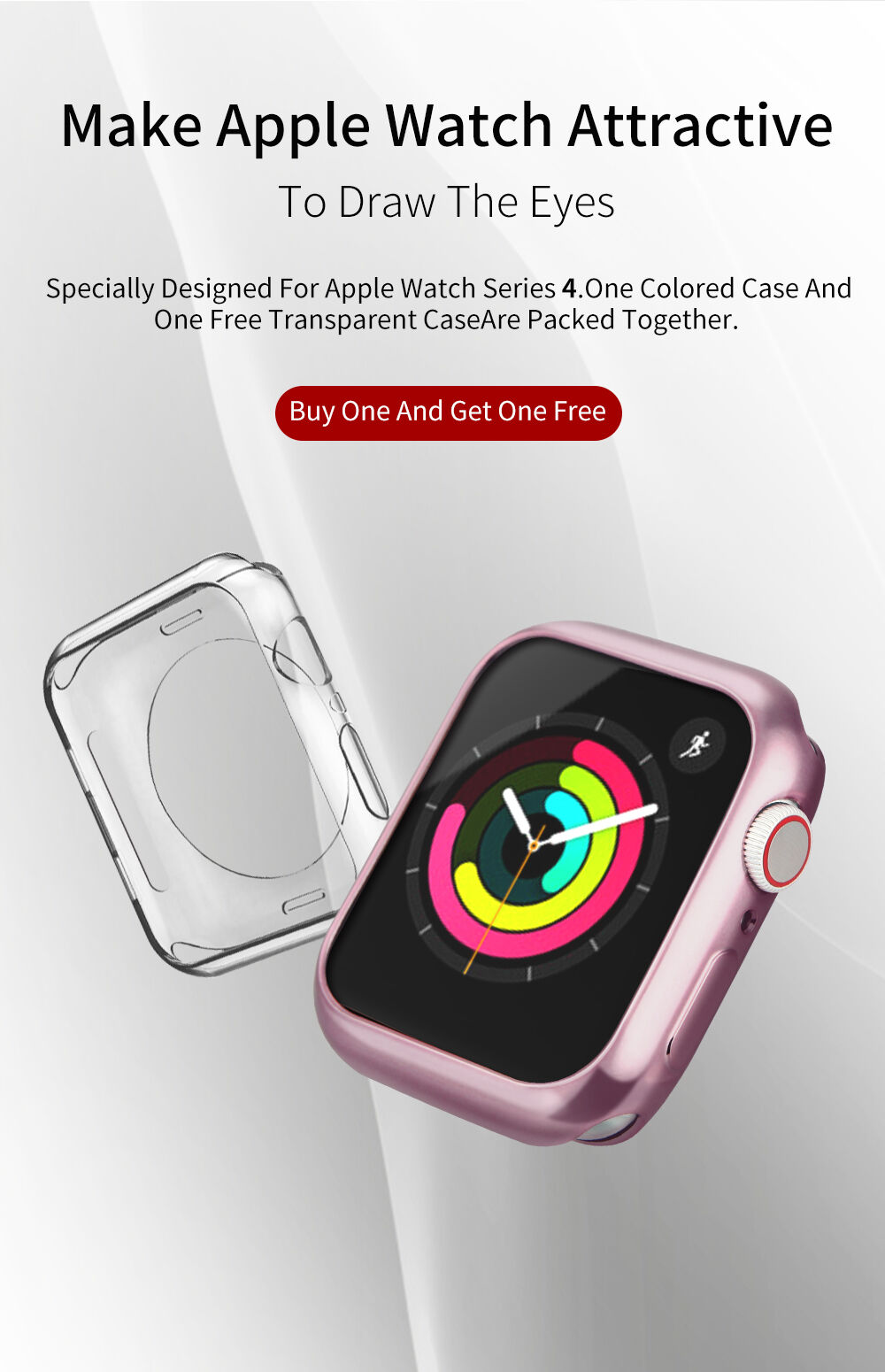 Dux Ducis védő tok Apple Watch 40mm - fekete