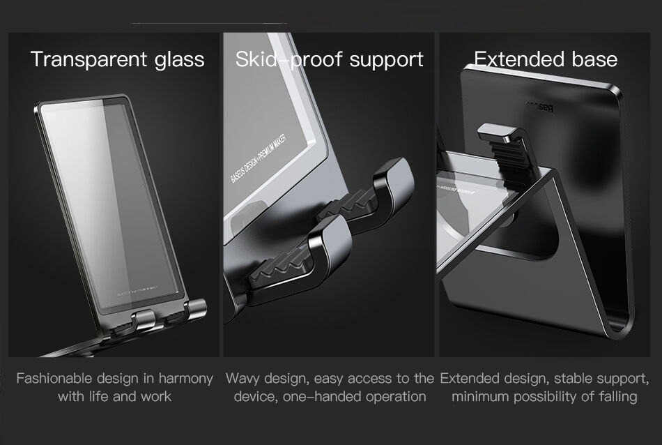 BASEUS elegáns állvány iPhone - fekete