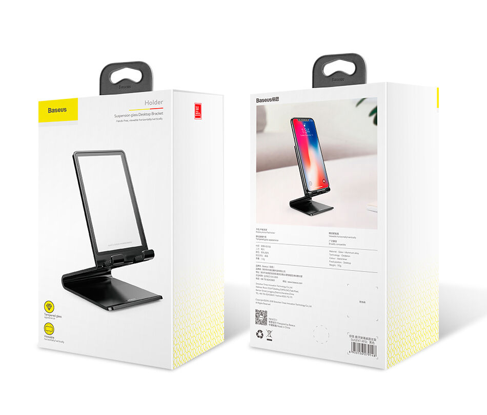 BASEUS elegáns állvány iPhone - fekete BASEUS elegáns állvány iPhone - fekete