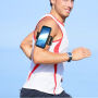 Kézi sport tok fényvisszaverő elemekel Apple iPhone XS / iPhone X készülékre - fekete