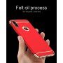 MOFI luxus tok iPhone XS Max - rózsaszín-arany