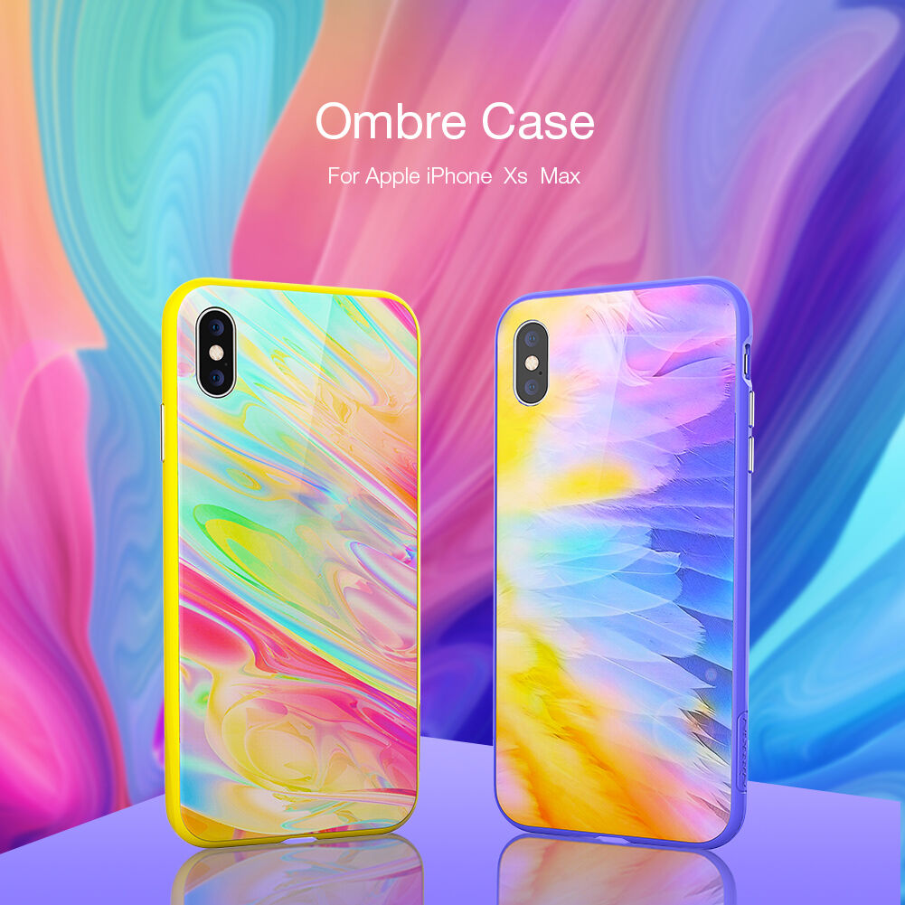 NILLKIN Ombre tok iPhone XS Max - sárga