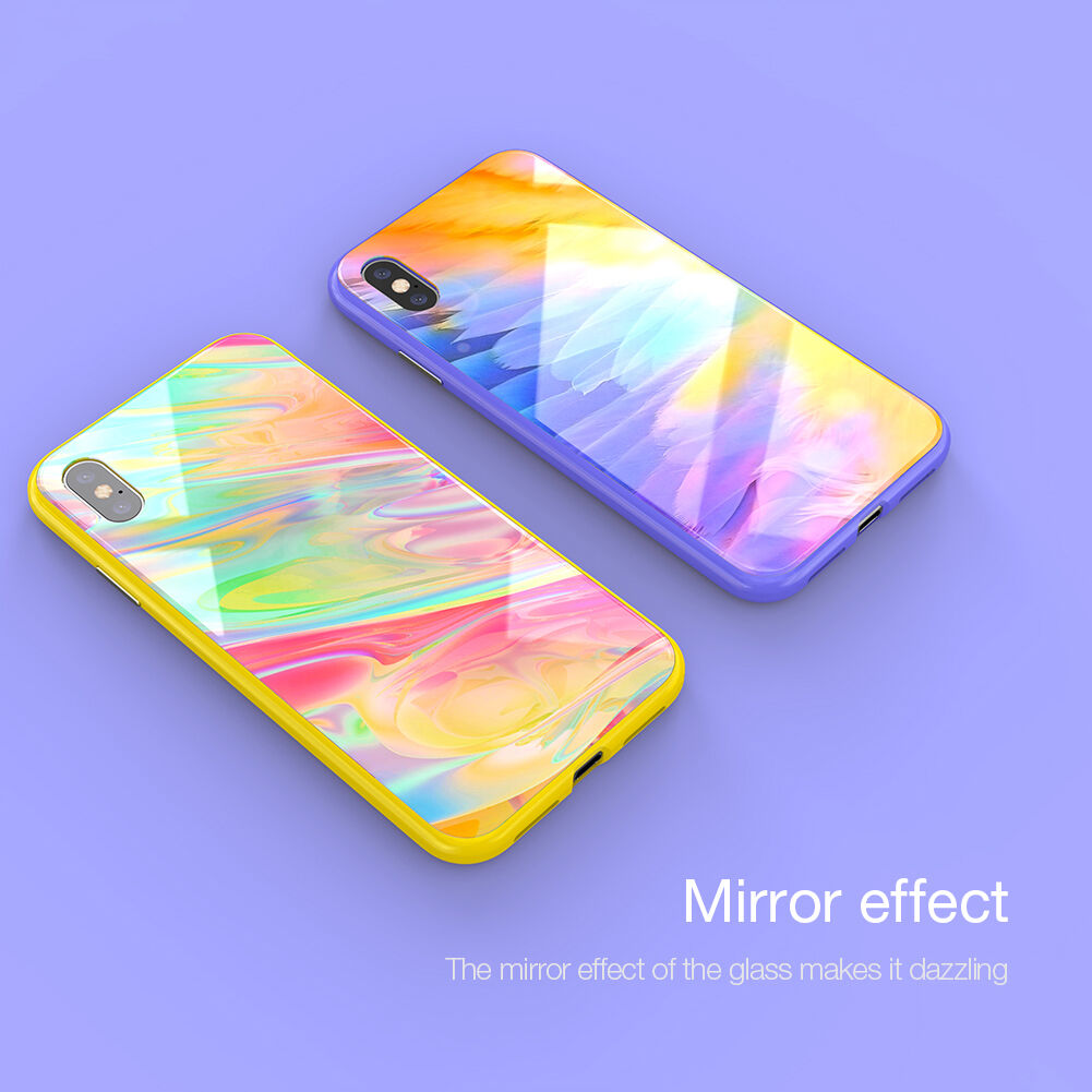 NILLKIN Ombre tok iPhone XS Max - sárga