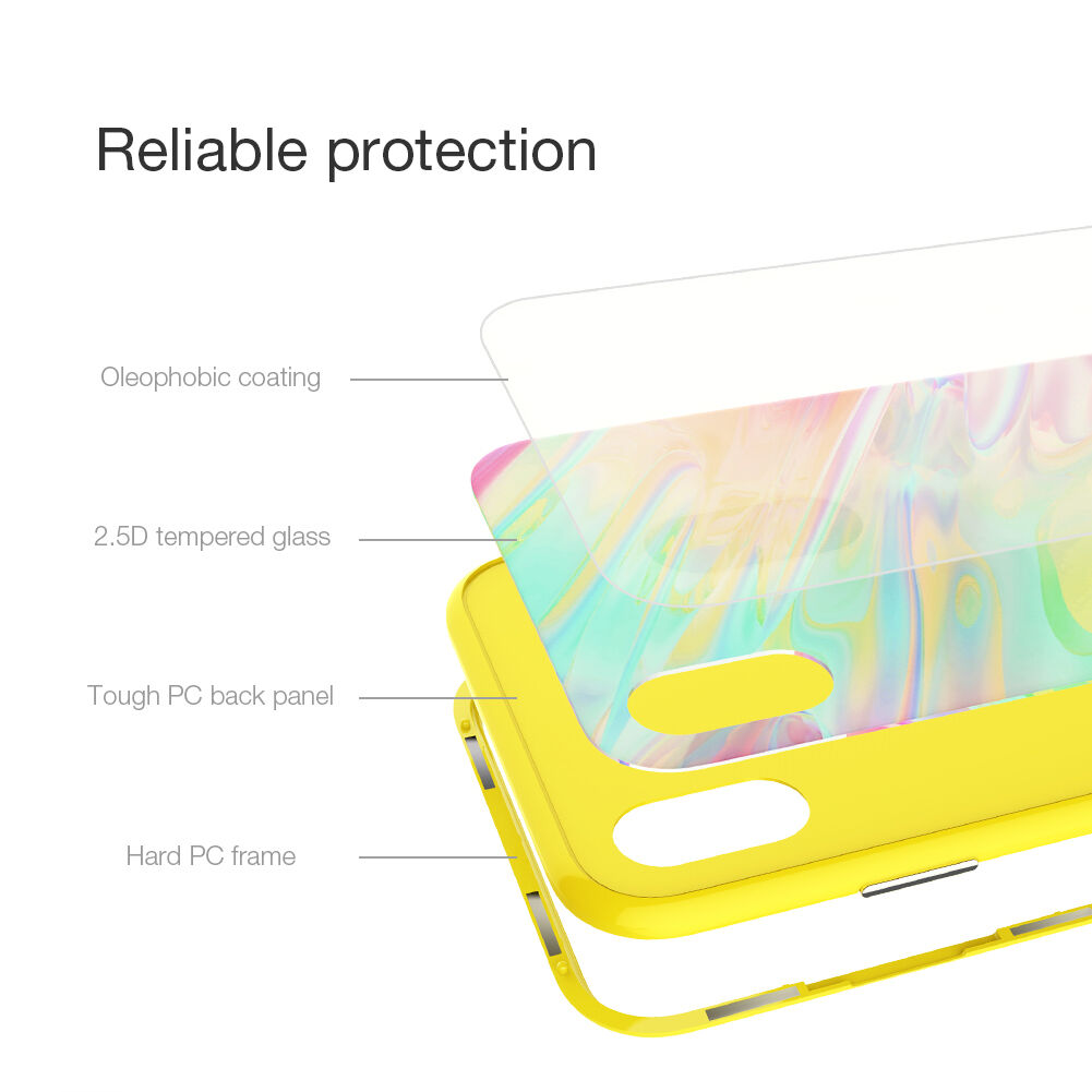 NILLKIN Ombre tok iPhone XS Max - lila