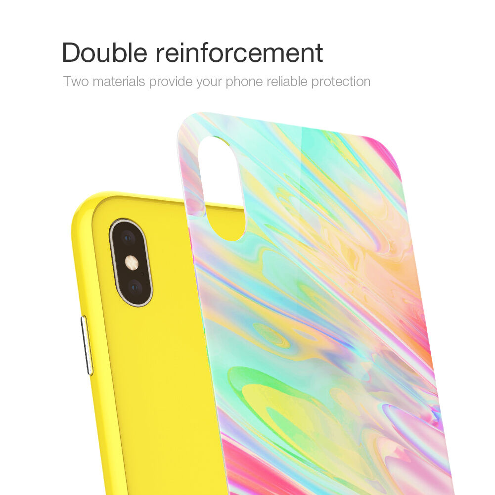 NILLKIN Ombre tok iPhone XS Max - lila