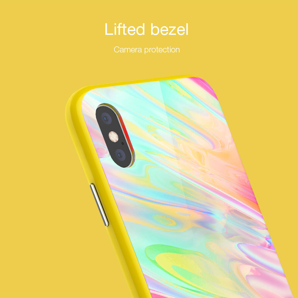 NILLKIN Ombre tok iPhone XS Max - lila