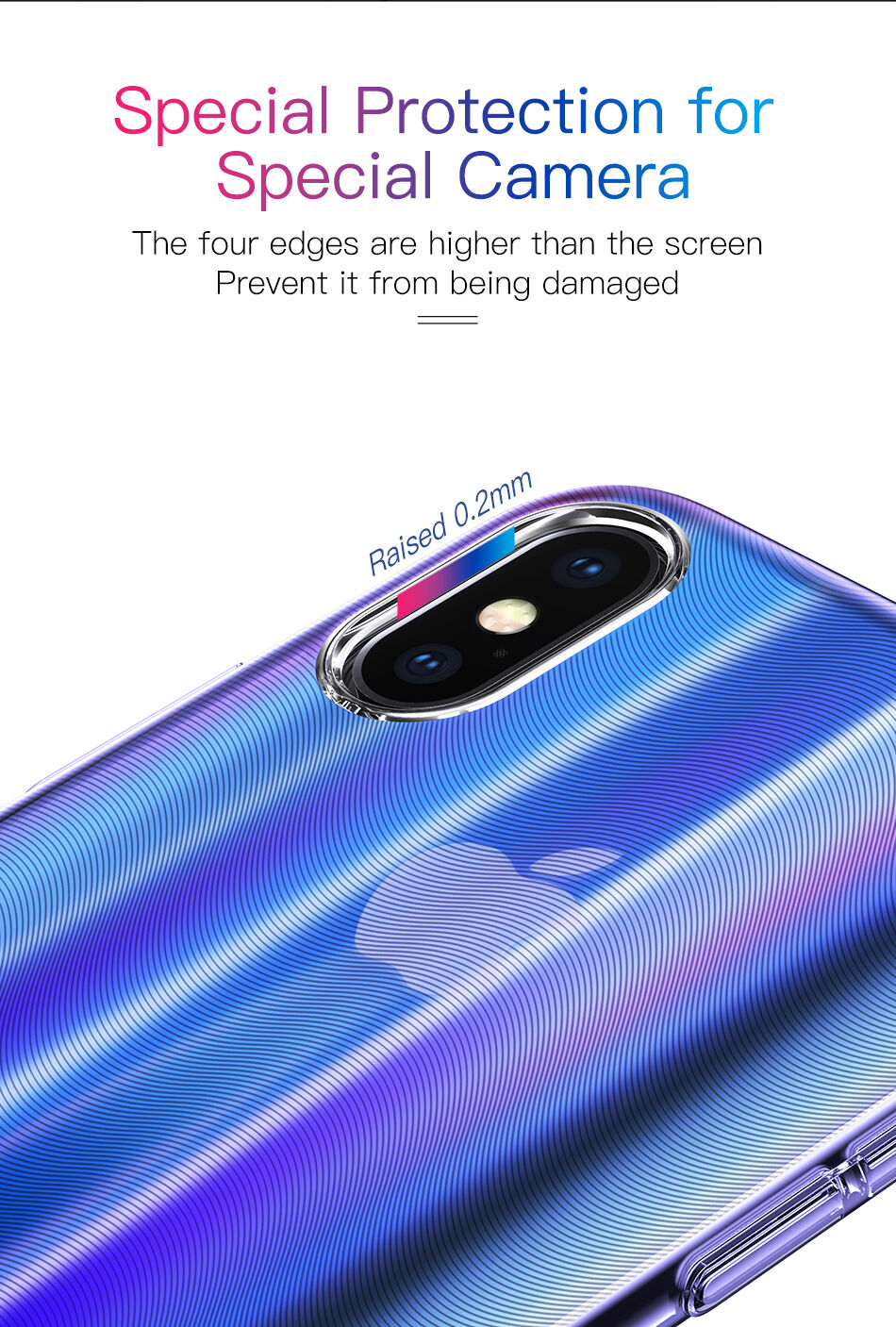 BASEUS Aurora tok iPhone XS - fekete