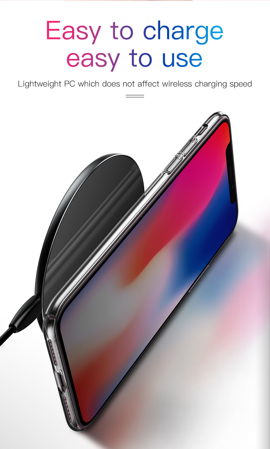 BASEUS Aurora tok iPhone XS - kék