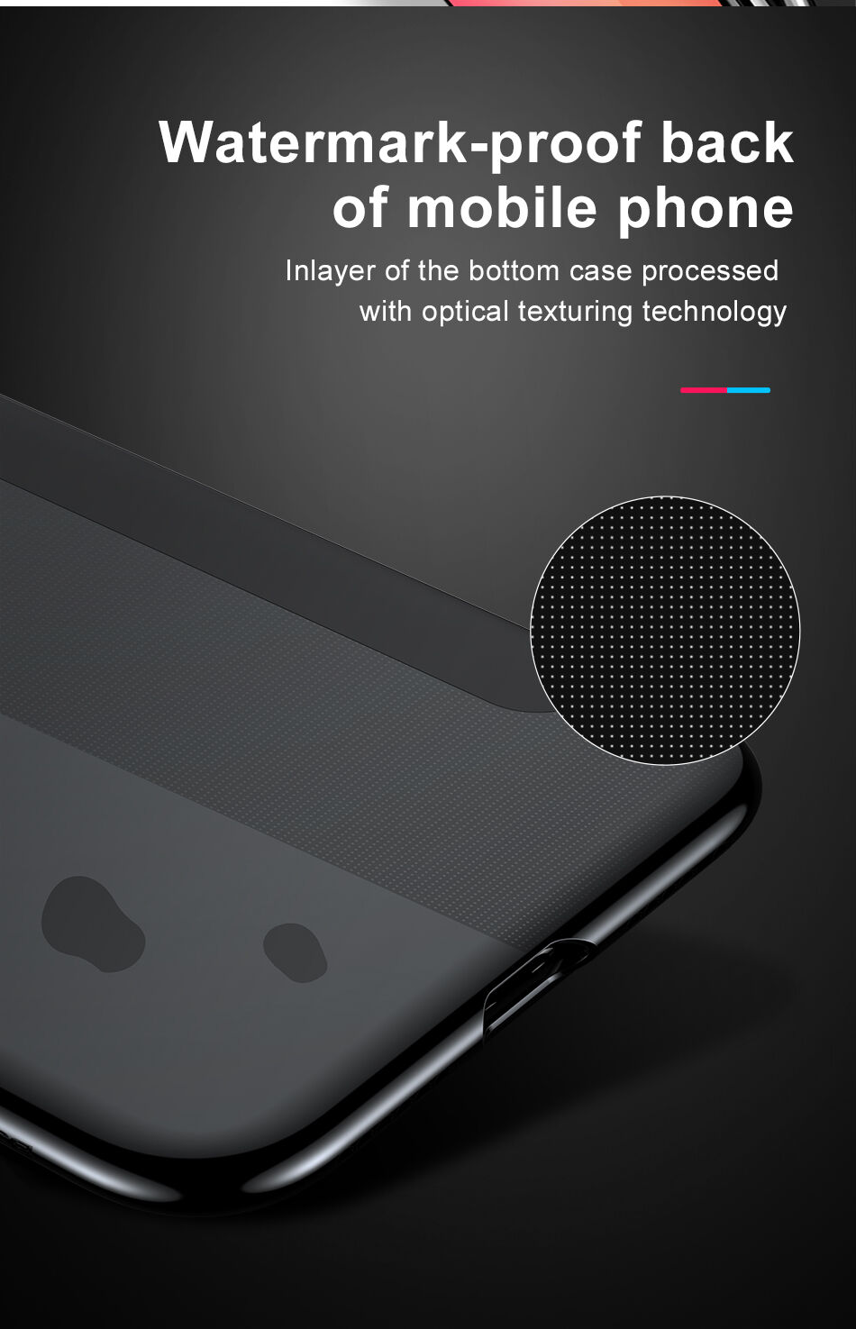 BASEUS flip cover tok iPhone XS Max - piros