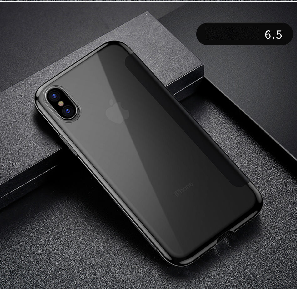 BASEUS flip cover tok iPhone XS Max - piros