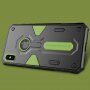 NILLKIN Defender II tartós tok iPhone XS Max - zöld