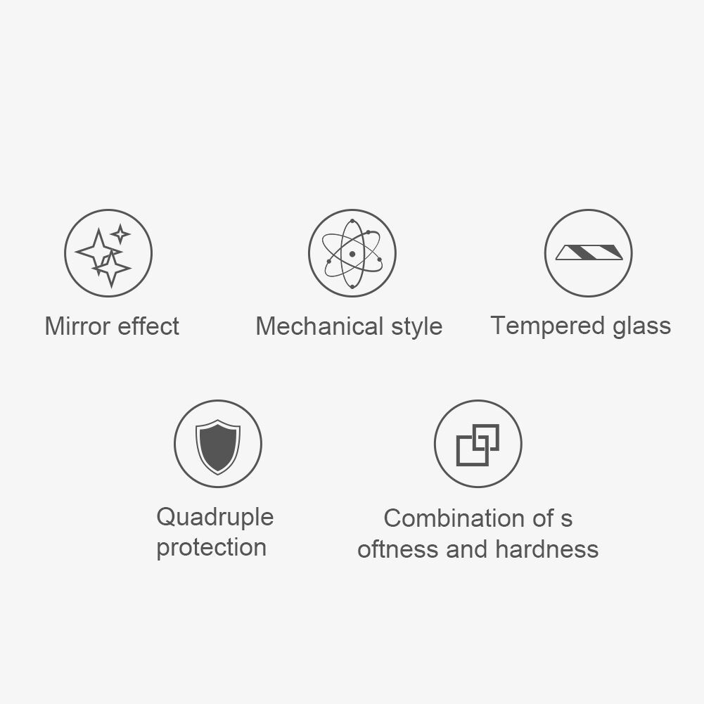 NILLKIN Spacetime tok üveg hátsó résszel iPhone XR