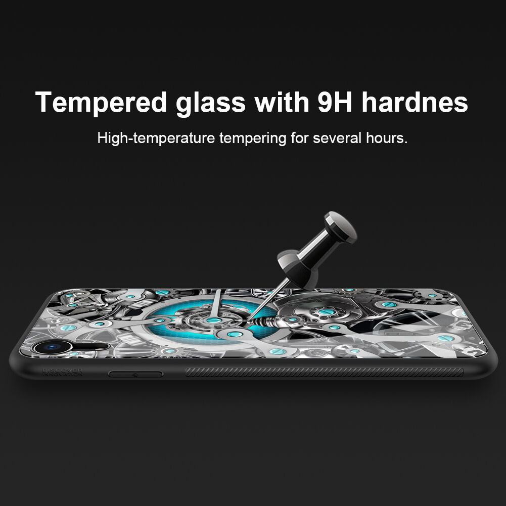 NILLKIN Spacetime tok üveg hátsó résszel iPhone XR