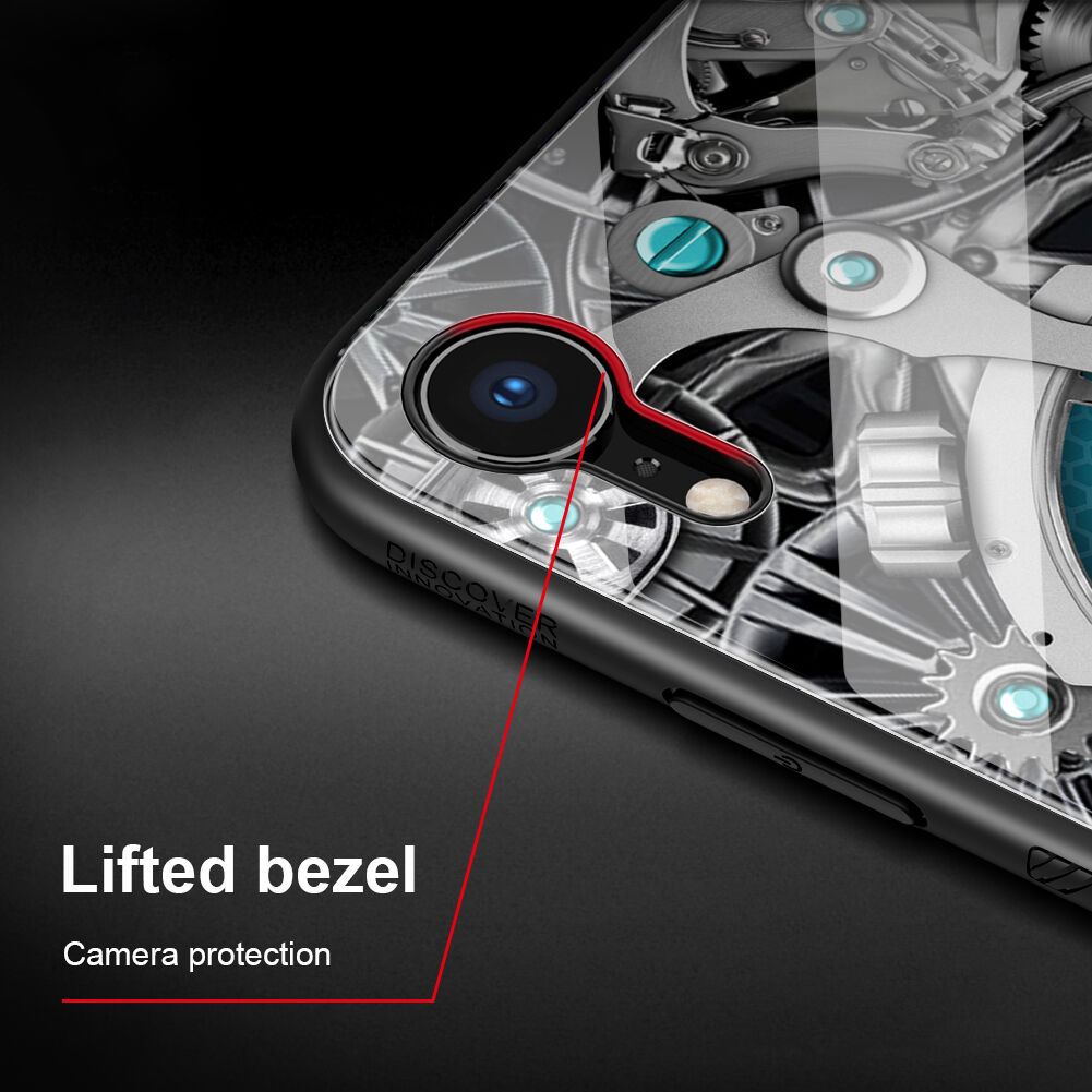 NILLKIN Spacetime tok üveg hátsó résszel iPhone XR