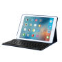 Vezeték nélküli Bluetooth billentyűzet és fedél Apple iPad 9,7" (2017/2018) készülékre - sötétkék