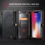 CASEME 2 az egyben levehető tok iPhone XS Max - fekete