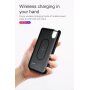 BASEUS külső akkumulátor / power bank 10000mAh vezeték nélküli töltővel - fekete