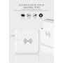 Töltő / power bank 6700mAh különböző csatlakozókkal (AU / UK / US / EU) és vezeték nélküli töltés funkcióval