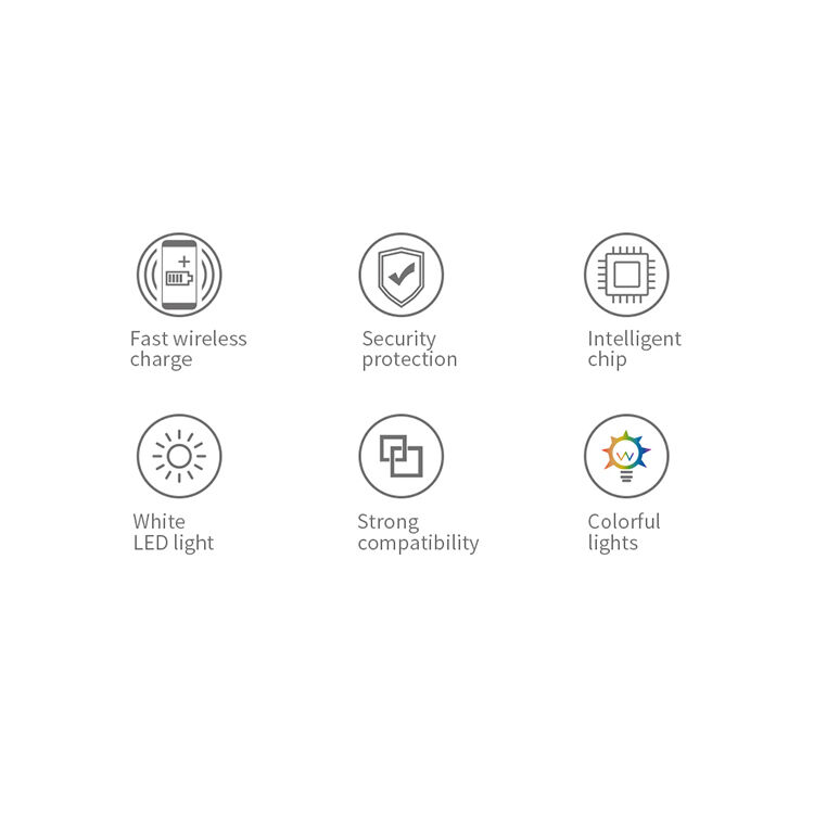 NILLKIN Magic Disc vezeték nélküli töltő iPhone - fekete