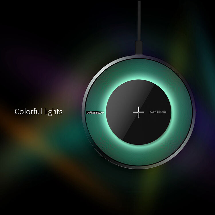 NILLKIN Magic Disc vezeték nélküli töltő iPhone - fekete