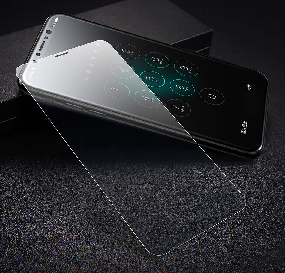 BASEUS edzett üveg (Tempered Glass) első és hátsó oldalra iPhone XS Max