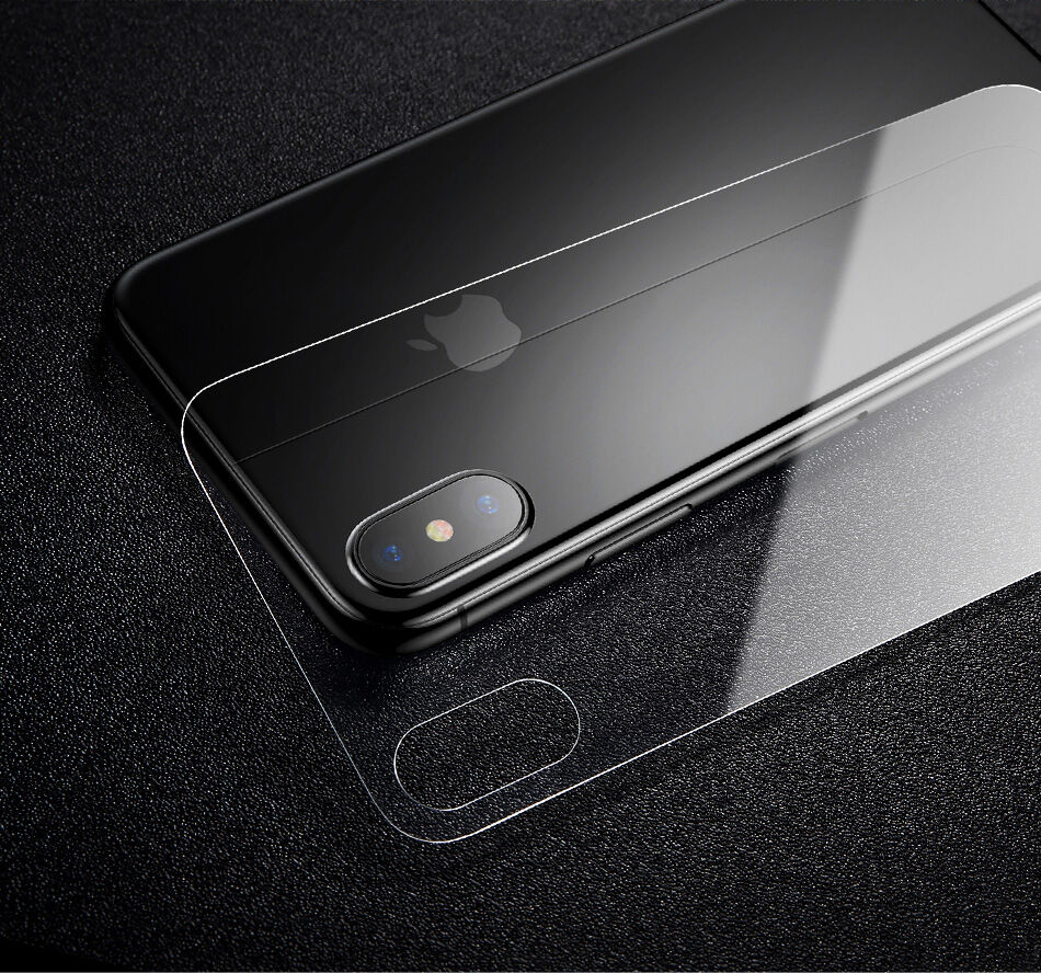 BASEUS edzett üveg (Tempered Glass) első és hátsó oldalra iPhone XS Max