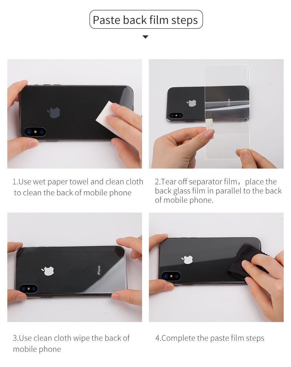 BASEUS edzett üveg (Tempered Glass) első és hátsó oldalra iPhone XS Max