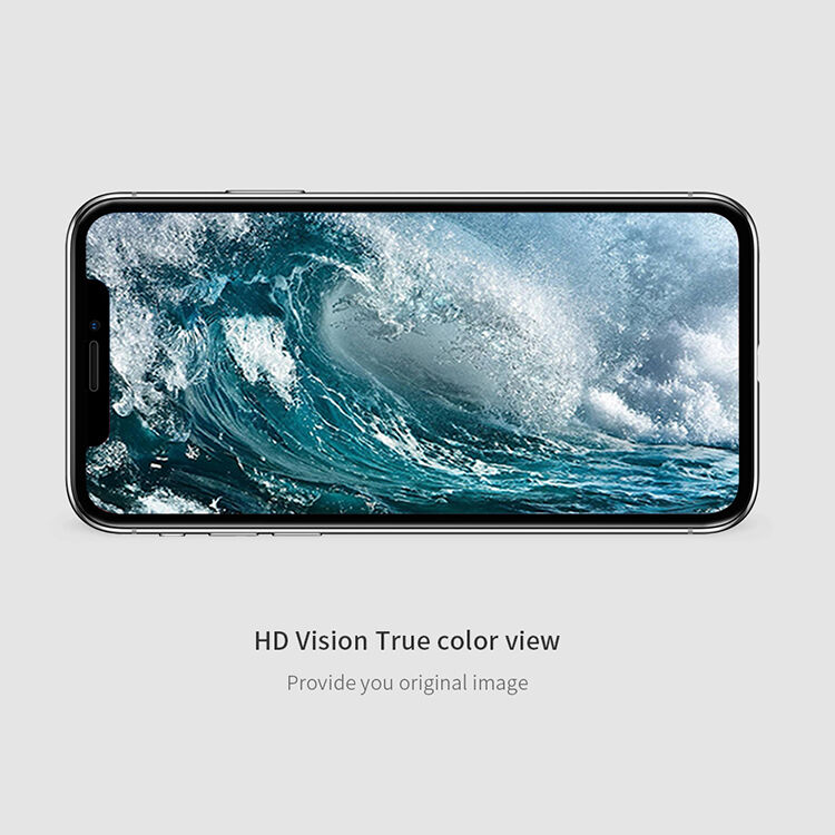 NILLKIN edzett 3D üveg iPhone XS Max / 11 Pro Max - fekete