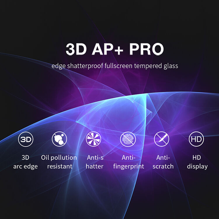 NILLKIN edzett 3D üveg iPhone XS Max / 11 Pro Max - fekete