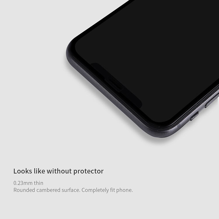 NILLKIN edzett 3D üveg iPhone XS Max / 11 Pro Max - fekete