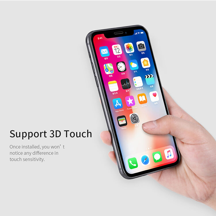 NILLKIN edzett 3D üveg iPhone XS Max / 11 Pro Max - fekete