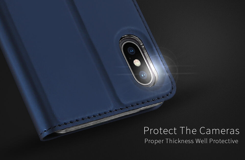 DUX DUCIS flip cover tok iPhone XS Max - arany
