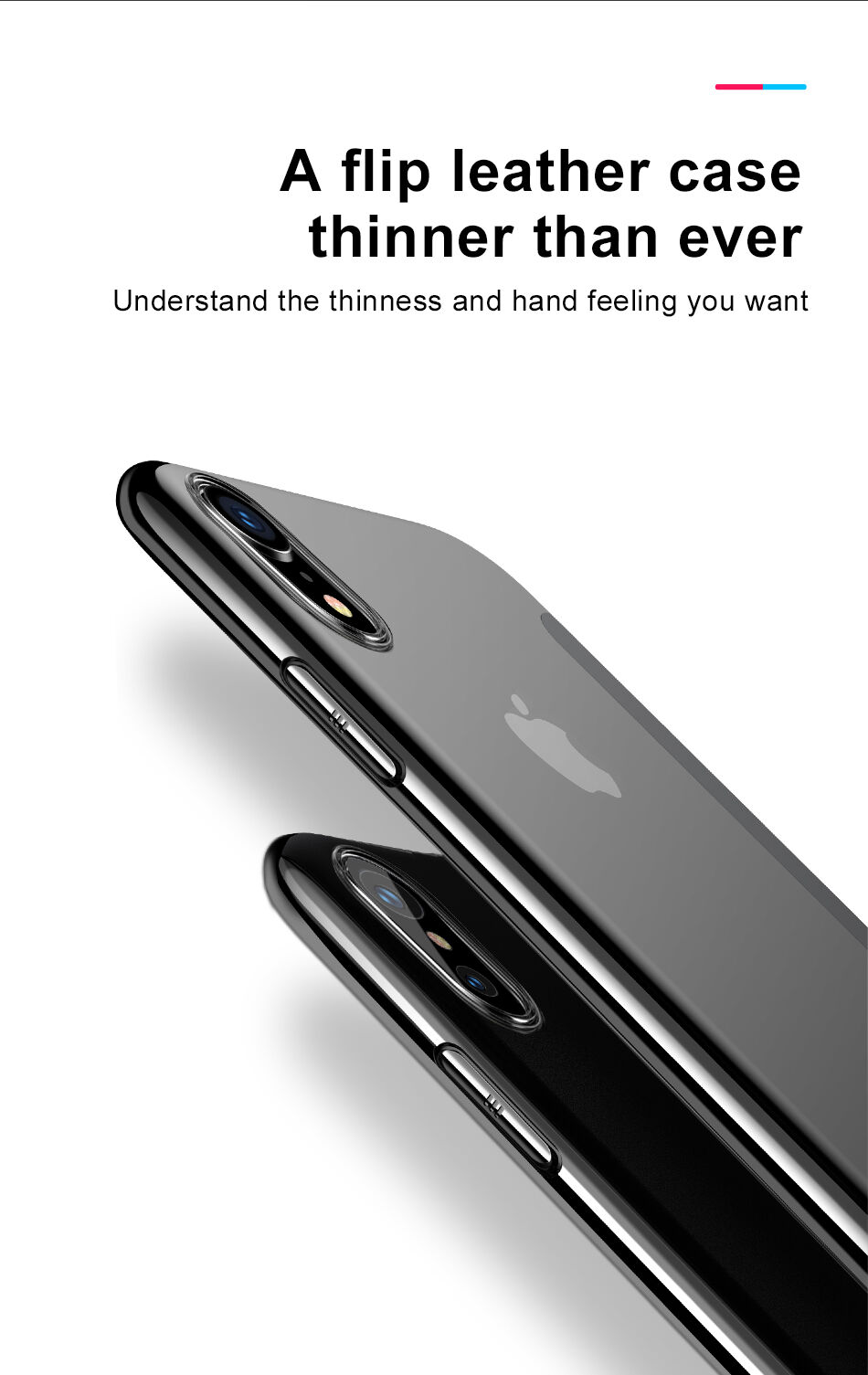 BASEUS flip cover tok iPhone XR - fekete