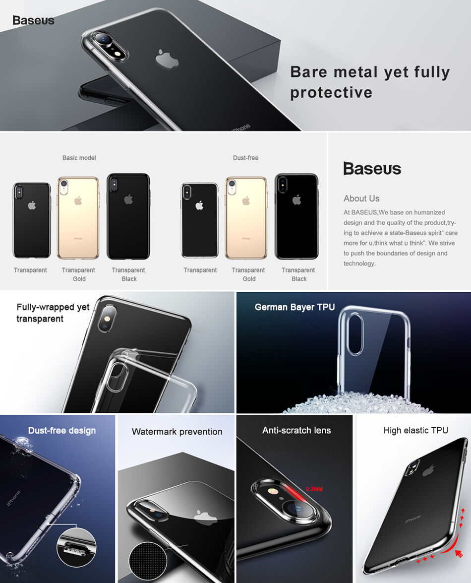 BASEUS Simplicity tok iPhone XR - arany