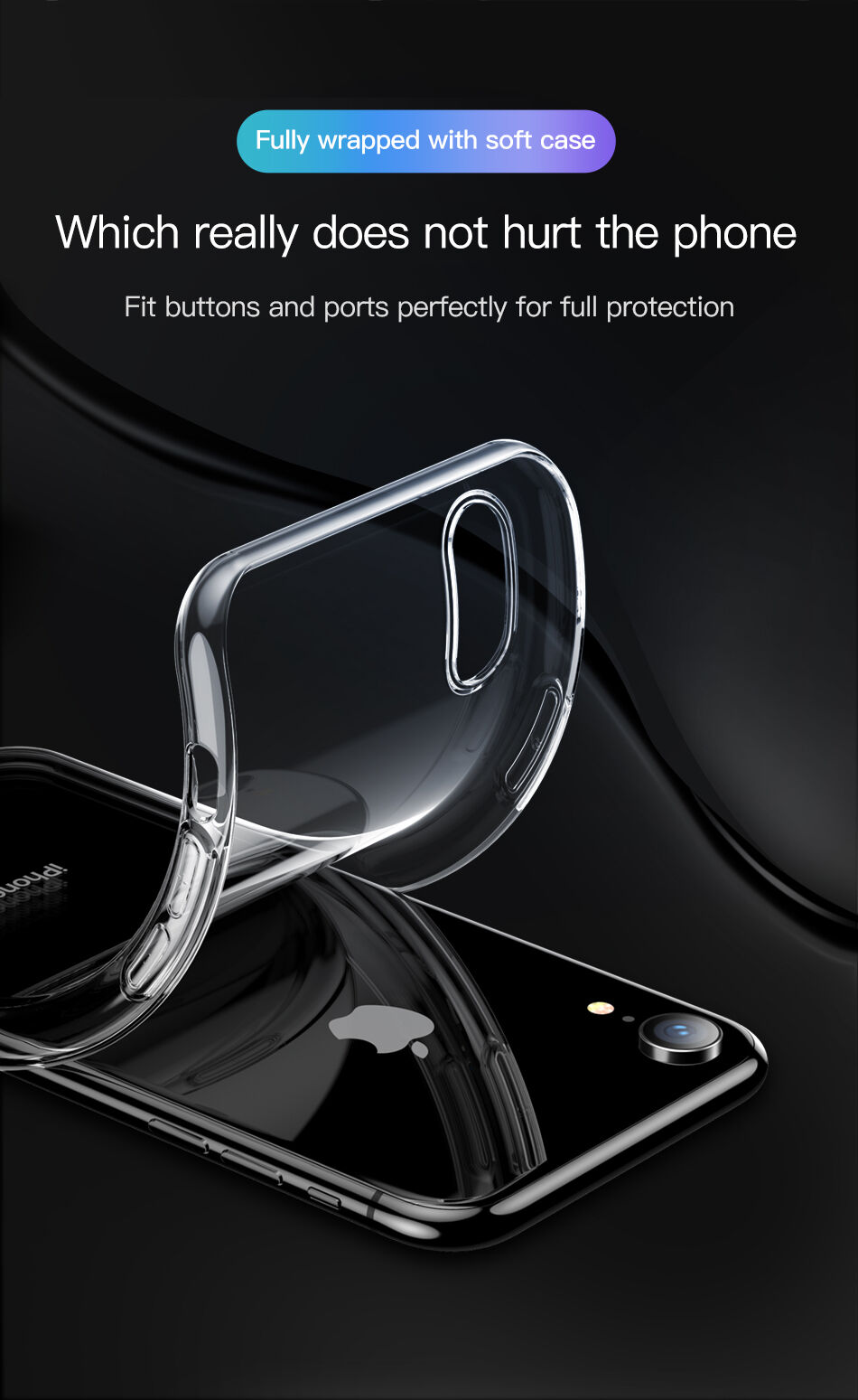 BASEUS Simplicity tok iPhone XR - arany