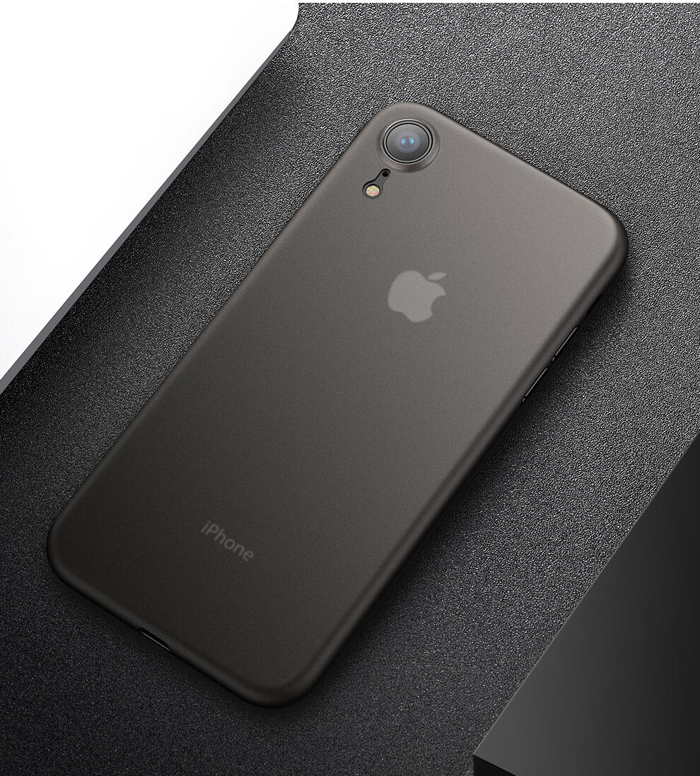 CAFELE ultra vékony tok iPhone XR - fekete