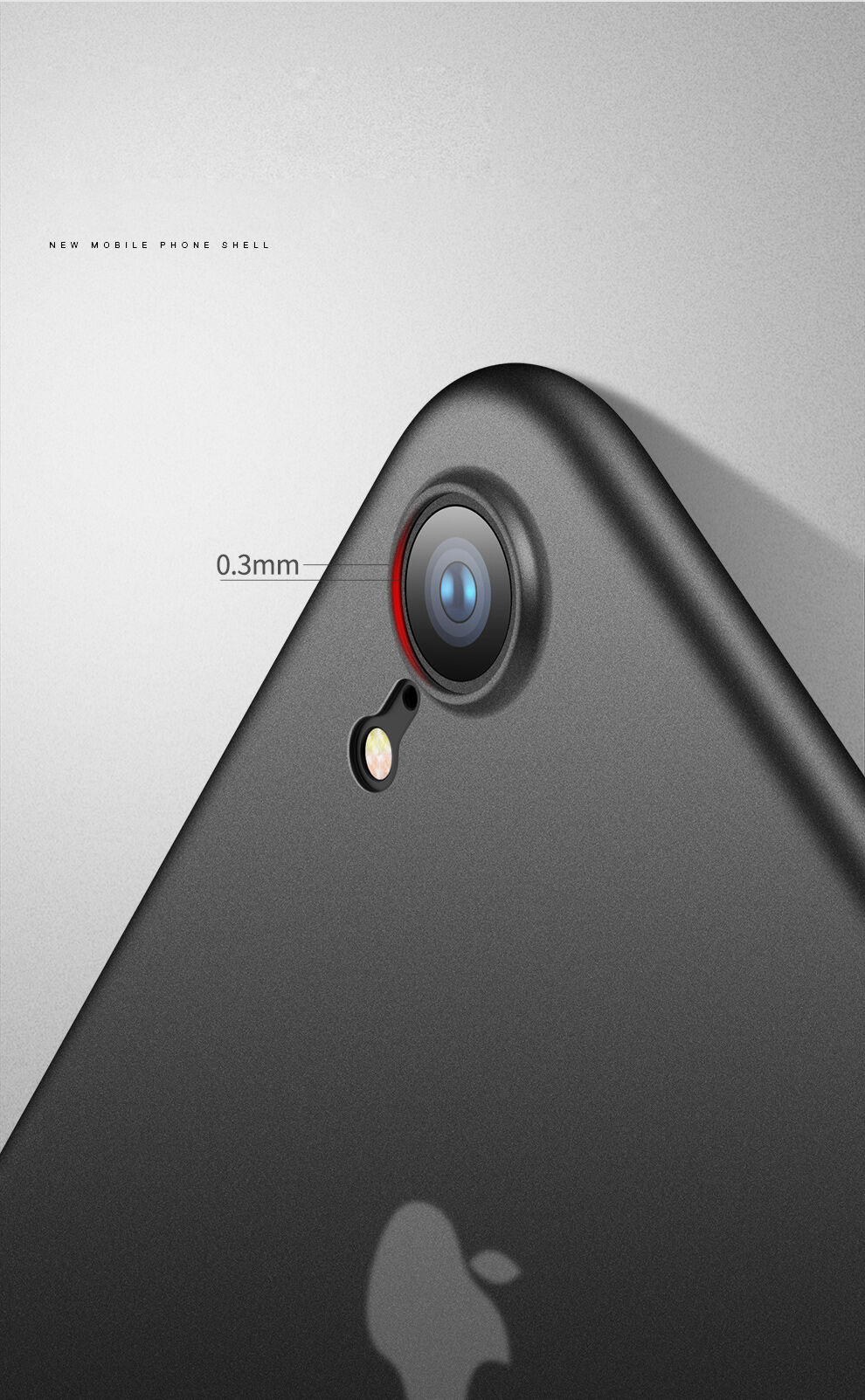 CAFELE ultra vékony tok iPhone XR - fehér