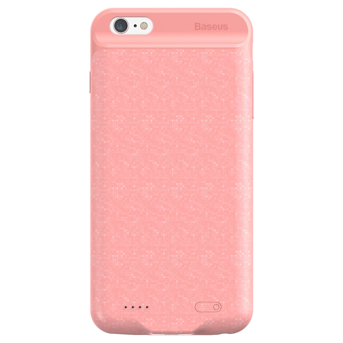 BASEUS dizájnos tok 5000mAh elemmel Apple iPhone SE (2020/2022) / 8 / 7 - krémszínű