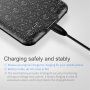 BASEUS dizájnos tok 5000mAh elemmel Apple iPhone SE (2020/2022) / 8 / 7 - krémszínű
