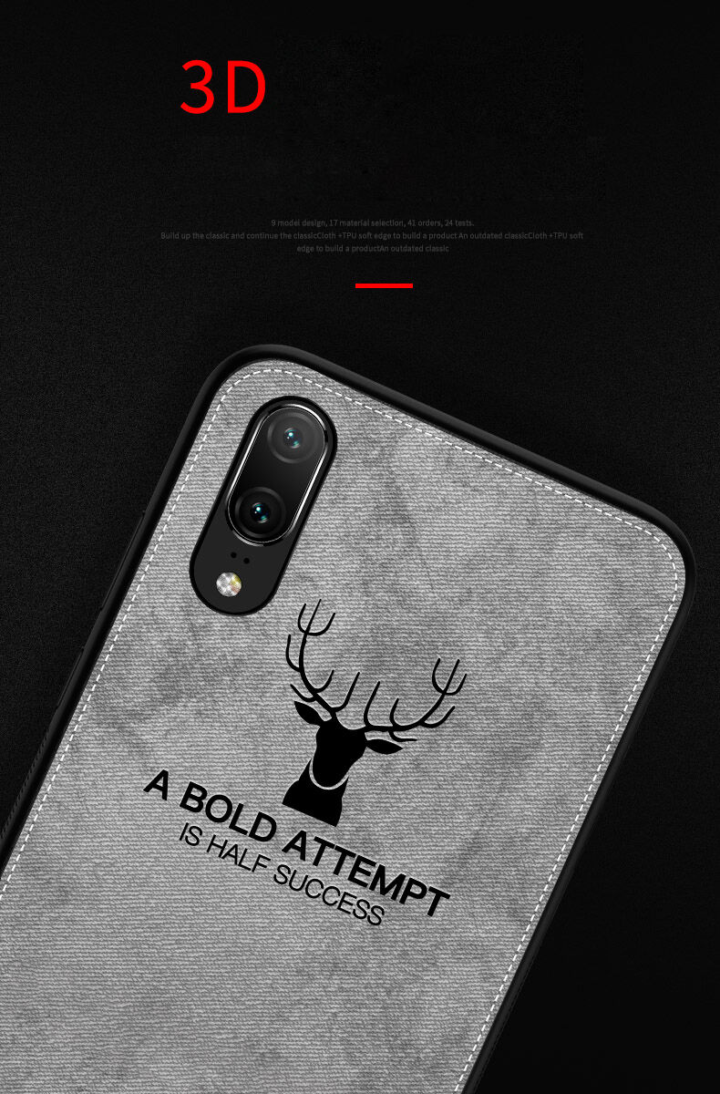 Védő tok textil felülettel iPhone XS / iPhone X - szürke