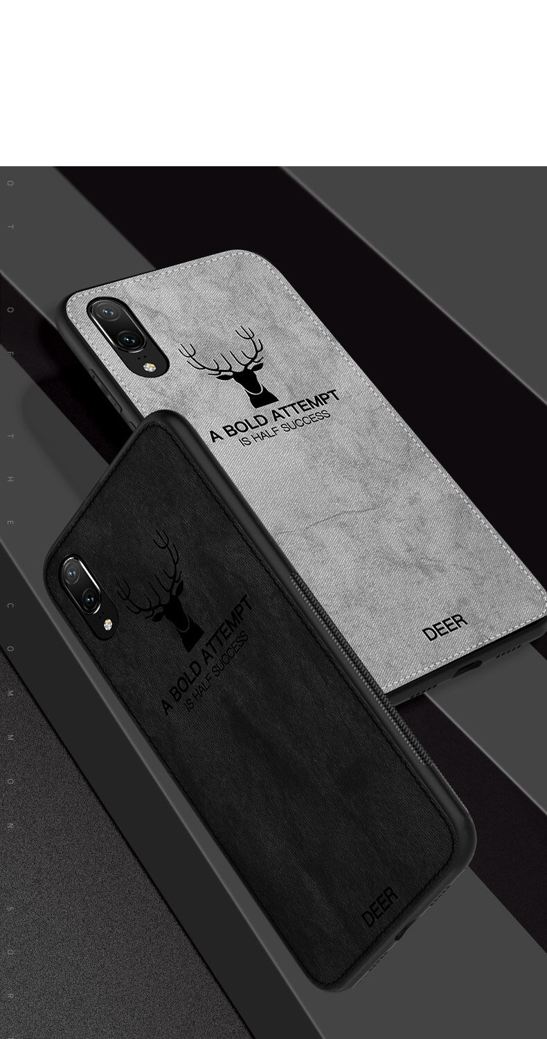Védő tok textil felülettel iPhone XS / iPhone X - fekete