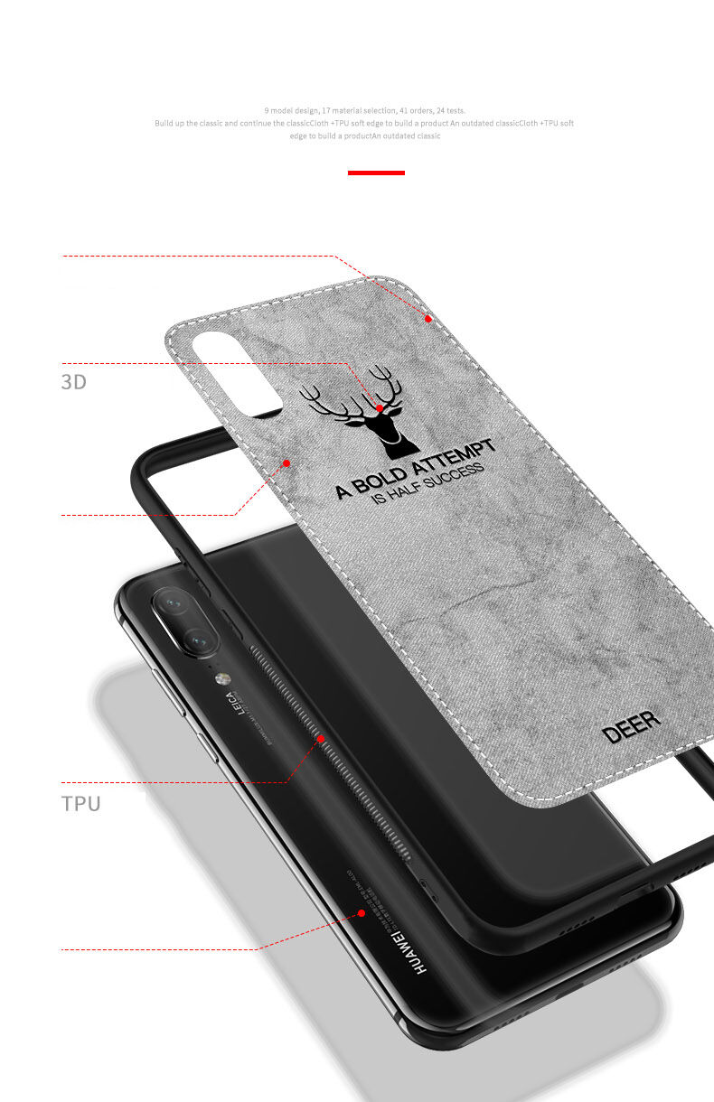 Védő tok textil felülettel iPhone XS / iPhone X - fekete